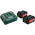 Набор Metabo Basic Set 5.2 x2 (685051000) два аккумулятора 18.0В 5.2Ач + з/у ASC 30-36