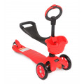 Corol L-306 - детский трехколесный самокат-каталка Red (красный) Corol L-306 - детский трехколесный самокат-каталка Red (красный)