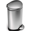 Бак для мусора прямоугольный с педалью, нерж.сталь,10 л, Simplehuman