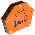 Уголок магнитный для сварки Wester WMCT75 829-007, углы 30°, 45°, 60°, 75°, 90°, 135°, 35кг