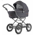 Inglesina Sofia - коляска-люлька на шасси Ergo Bike (AB15K6VLD + AE15H6100), village denim