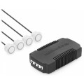 Парковочный датчик Multitronics PT-4TC (4 датчика серый)