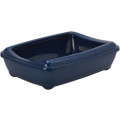 Туалет-лоток Moderna Arist-o-tray M c бортом 43x30x12h см, синий