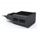 СЗУ адаптер 2 USB (модель NT-2A), 2.1A черный, Redline