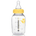 Бутылочка Medela для сбора грудного молока с соской силиконовой, 150 мл. 2002271