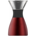 Кофеварка портативная Asobu Pour Over (1 литр), красная