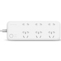 Удлинитель Xiaomi Mi Smart Power Strip 6 розеток, белый