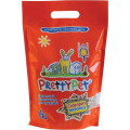 Наполнитель PrettyCat для грызунов и птиц древесный с морковными чипсами 6 л