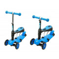 Y-Bike Glider Seat - детский самокат Blue Y-Bike Glider Seat - детский самокат Blue