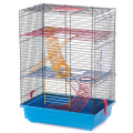 Клетка InterZoo G-020 TEDDY II COLOR + SPRING (360х240х540мм) для грызунов прут цветной