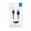 Дата-кабель USB A - USB Type-C, USB 3.0, 1.2м, черный, Deppa Дата-кабель USB A - USB Type-C, USB 3.0, 1.2м, черный, Deppa