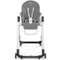Peg-Perego Siesta - cтульчик для кормления-шезлонг Ice (серая эко-кожа)