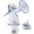 Молокоотсос ручной Chicco с бутылочкой Natural Feeling 340624005