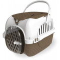 Переноска Bama Pet KENNEL TOUR MAXI 59х38х37h см до 12 кг, коричневая