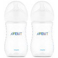 Бутылочки полипропиленовые Philips AVENT Natural SCF033/27, 260 мл, 2 шт. с 1 мес.