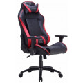 Игровое кресло Tesoro Zone Balance F710 черный/красный