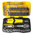 Набор Stayer PROFESSIONAL 25135-H39 Биты и торцовые головки с трещеткой и воротком. 39 пр.