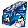 Консервы для кошек Felix, кусочки в желе с ягненком, 85г*24 шт.