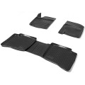 Коврики салона AutoFlex для Geely MK 2008-2015, полиуретан, с перемычкой, 4 шт., 99019006001