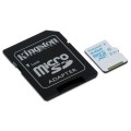 Карта памяти Kingston AC microSDHC 64GB Class 10 UHS-I U3 (90/45/Mb/s) для экшн-камер + ADP Карта памяти Kingston AC microSDHC 64GB Class 10 UHS-I U3 (90/45/Mb/s) для экшн-камер + ADP