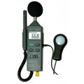 Мультиметр СЕМ DT-8820 Шумомер, люксметр, влагомер и термометр