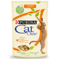 Консервы для взрослых кошек Cat Chow Adult, курица и кабачки в желе, 85г*24 шт.