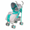 BamBola W807C - прогулочная коляска-трость с чехлом для ножек Слон бирюза