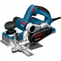 Рубанок Bosch GHO 40-82 C (0.601.59A.760) 850Вт 14000об/мин нож 82мм срез 0-4.0мм кейс