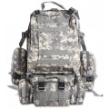 Рюкзак Outlife 50L мультифункциональный для туризма и спорта, цифровой камуфляж