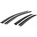 Дефлекторы AutoFlex для окон Nissan Qashqai 2014-, поликарбонат, 4 шт., 841104