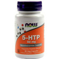 Нау (NOW) 5-HTP (5-гидрокситриптофан) капс 50мг №30