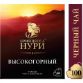 Чай черный Принцесса НУРИ высокогорный в пакетиках 100шт