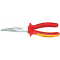 Утконосы с резцом Knipex 2616200 - "АИСТ" 1000V 200мм изолированные, с двухцв многокомп чехлами