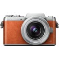 Фотоаппарат Panasonic Lumix DMC-GF8 kit 12-32mm, коричневый Фотоаппарат Panasonic Lumix DMC-GF8 kit 12-32mm, коричневый