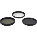 Raylab filter Kit (UV+ND8+CPL) 52mm