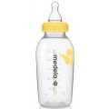Бутылочка Medela для сбора грудного молока с соской силиконовой, 250 мл. 2002273