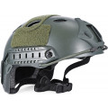 Защитный шлем Crashworthy Protective Military Helmet для активного отдыха, зеленый