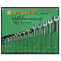 Набор комбинированных ключей JonnesWay W26414S (9.5 - 31.75 мм) 14 шт.