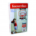 Баскетбольное кольцо 1toy с мячом и насосом 41х30х3,9см