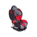 BamBola Navigator - детское автокресло 9-25 кг Isofix серо-красный