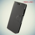 Чехол-книжка для Xiaomi Redmi 4a (черный), Redline