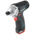 Гайковерт аккумуляторный уд. METABO POWERMAXX SSD (600093500) 10.8В 2x2.0Ач LiION 1/4'' 0-2300об/мин 105Нм к