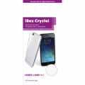 Чехол для смартфона Apple iPhone 7 Silicone iBox Crystal (прозрачный), Red Line