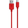 Дата-кабель Red Line USB - micro USB, красный Дата-кабель Red Line USB - micro USB, красный