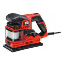 Шлифмашина плоская (вибрационная) Black & Decker KA330E-QS DuoSand 270Вт 115х230мм