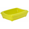 Туалет-лоток Moderna Arist-o-tray M c бортом 43x30x12h см, желтый