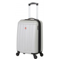 Чемодан WENGER USTER, серебристый, АБС-пластик, 34x22x55 см, 37 л, WGR6297404154