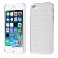 Чехол - накладка iPhone 5, стразы, серебро Чехол - накладка iPhone 5, стразы, серебро