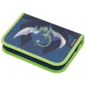 Herlitz Пенал 31 предмет, Green Robo Dragon