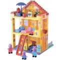 Big Peppa Pig Конструктор любимый дом, 107 детали